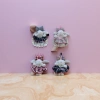 Keychain series, cute rabbit dolls, plush pendants, festival gifts, etc Application Scenario